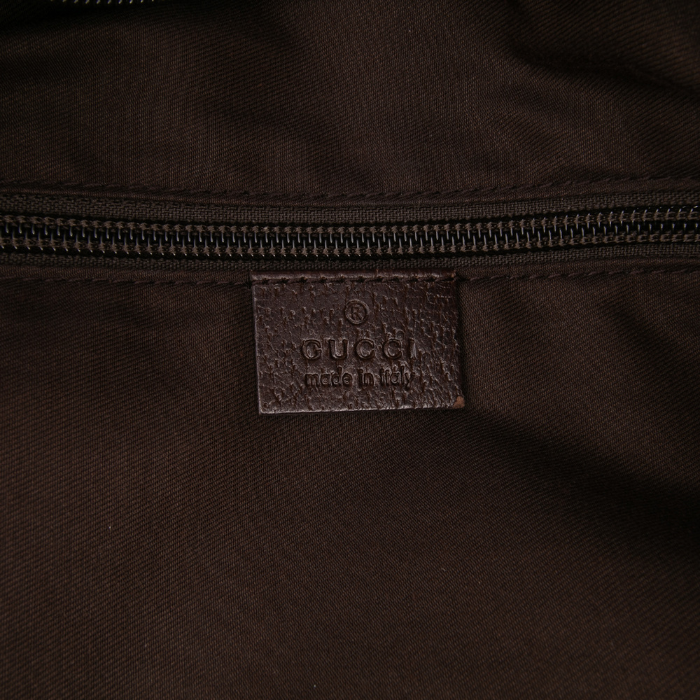 Pre-Loved Gucci GG Canvas Web Tote - Picture 5 of 9